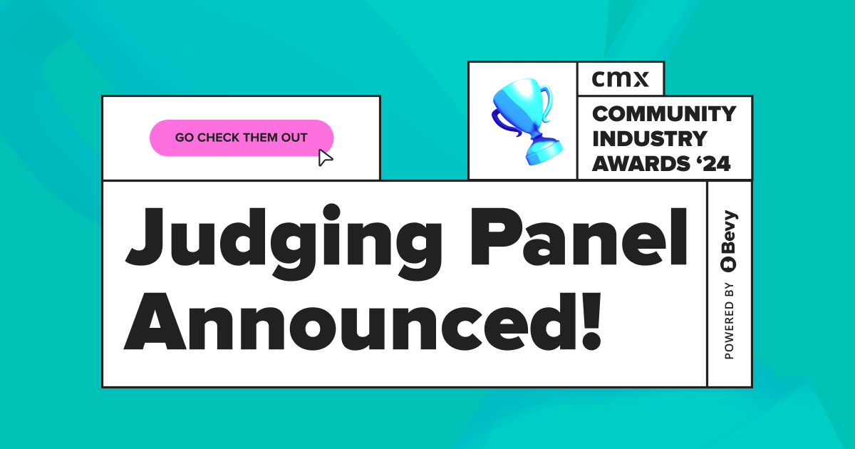 Introducing the 2024 CMX Community Industry Awards Judging Panel!